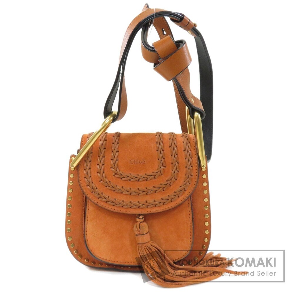 Chloe Fringe Shoulder Bag Suede